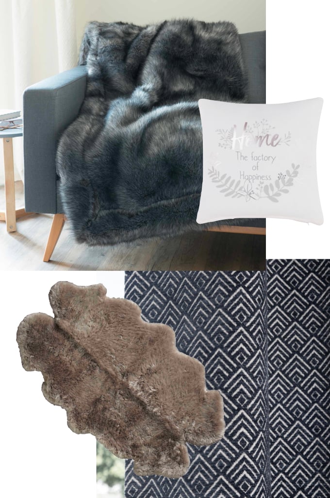 passer son appartement en mode hiver salon fausse fourrure - blog déco - clem around the corner