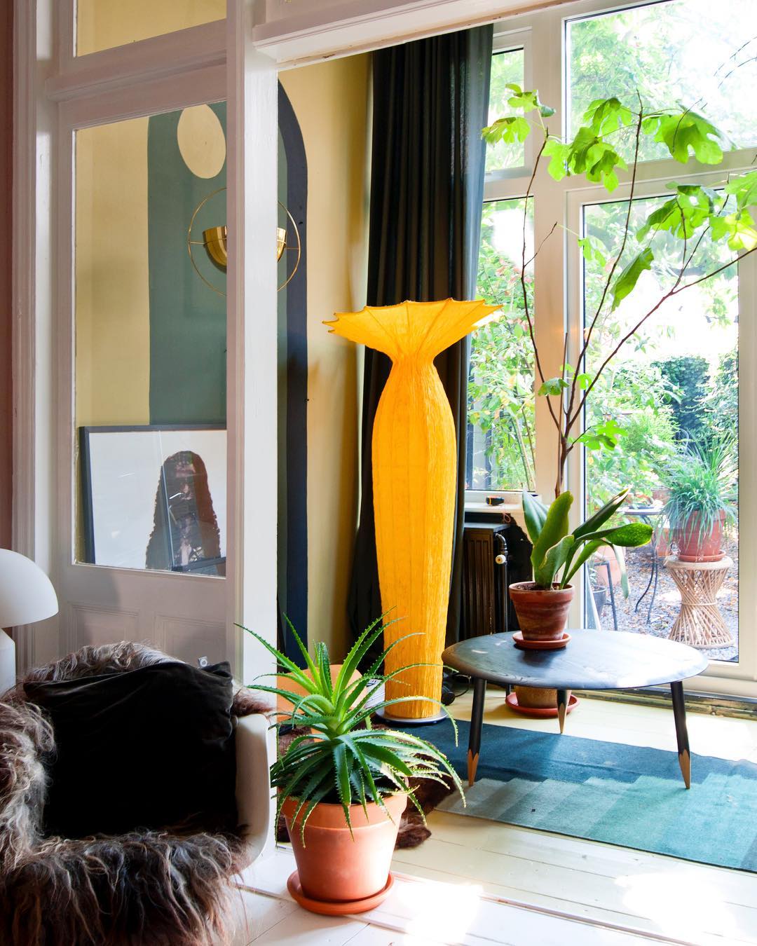 Théo-Bert Pot comment aménager une véranda espace arty retro jungle