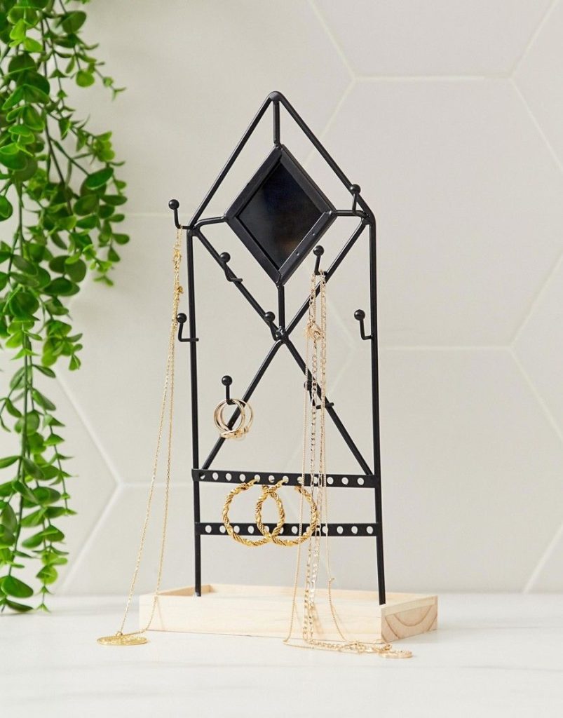 asos déco supply avis qualité porte bijoux métal noir déco tendance blog clemaroundthecorner
