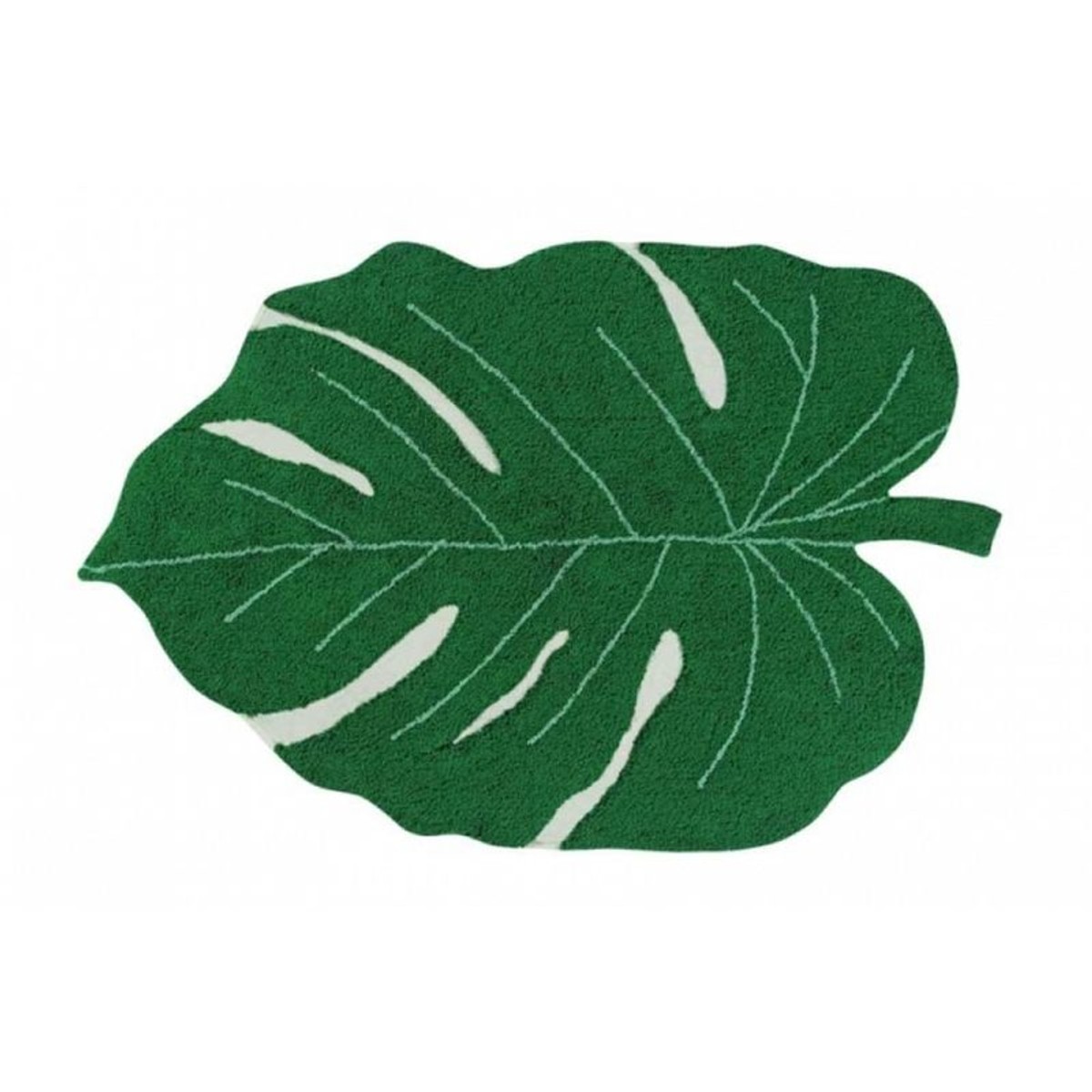 tapis bon plan étudiant feuille verte tropicale studio bricolage - blog déco - clem around the corner