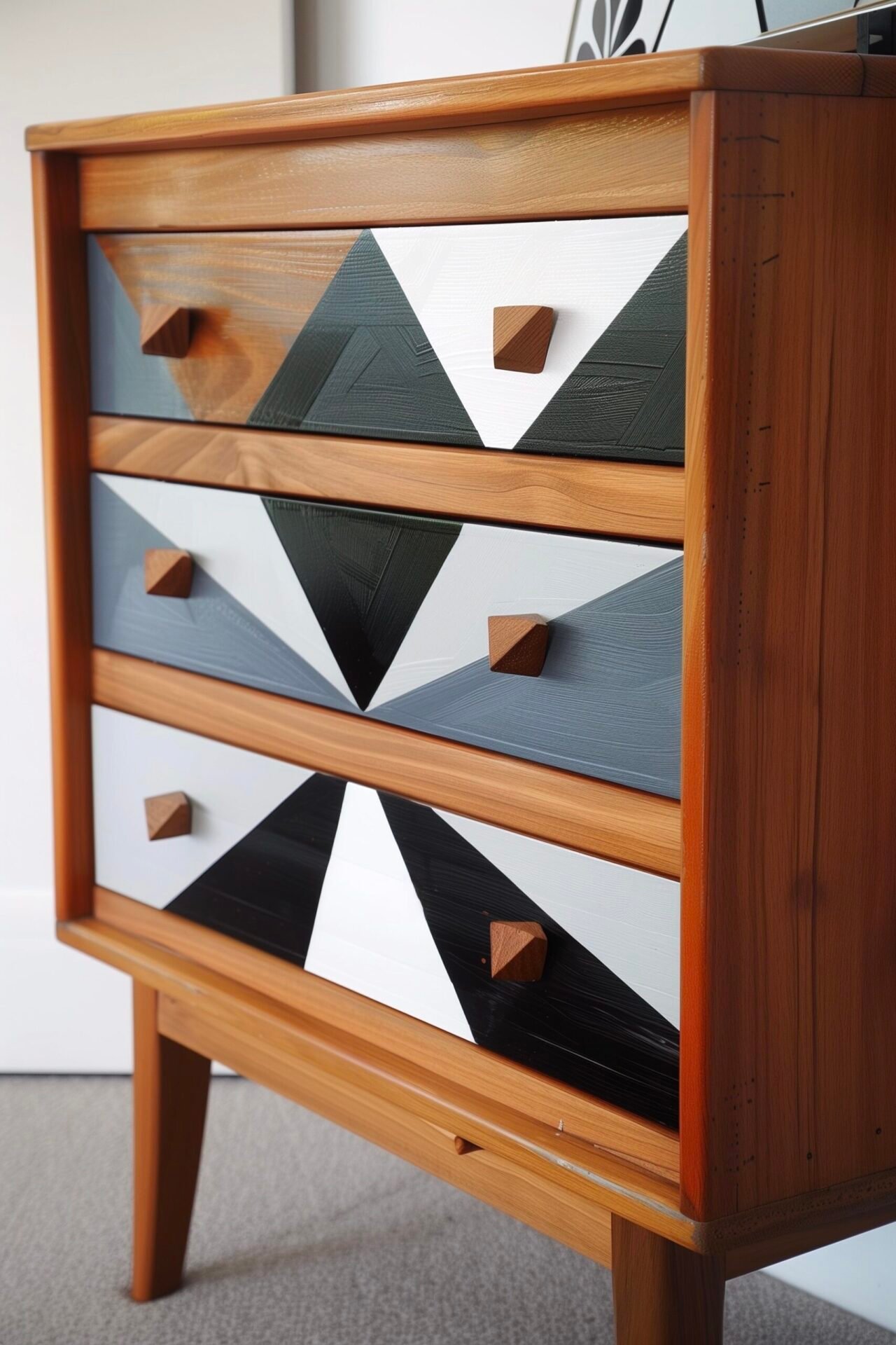 bons plans étudiant diy peindre une vieille commode en bois moderne