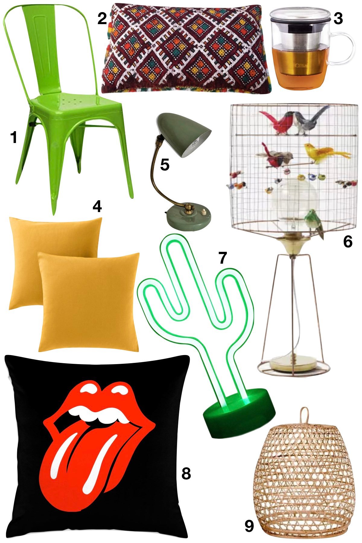 appartement noir éclectique idée décoration shopping liste originale - blog déco - clem around the corner