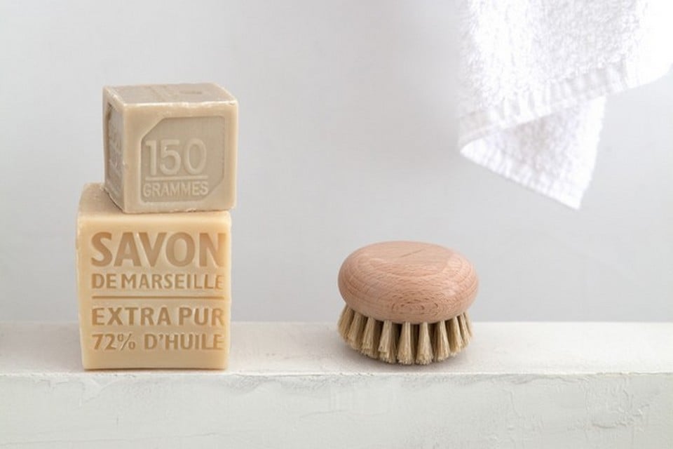Brosse bain corps soie bois Andrée jardin rétro vintage salon maison et objet septembre 2019