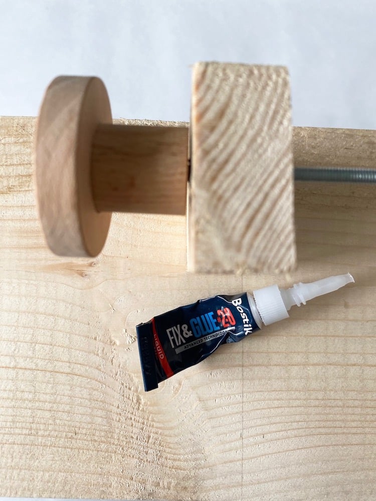 tutoriel bricolage jeu en bois colle bostik idée cadeau noel à fabriquer