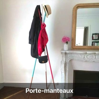 porte-manteau branche bois mikado - blog diy décoration intérieur - clem around the corner
