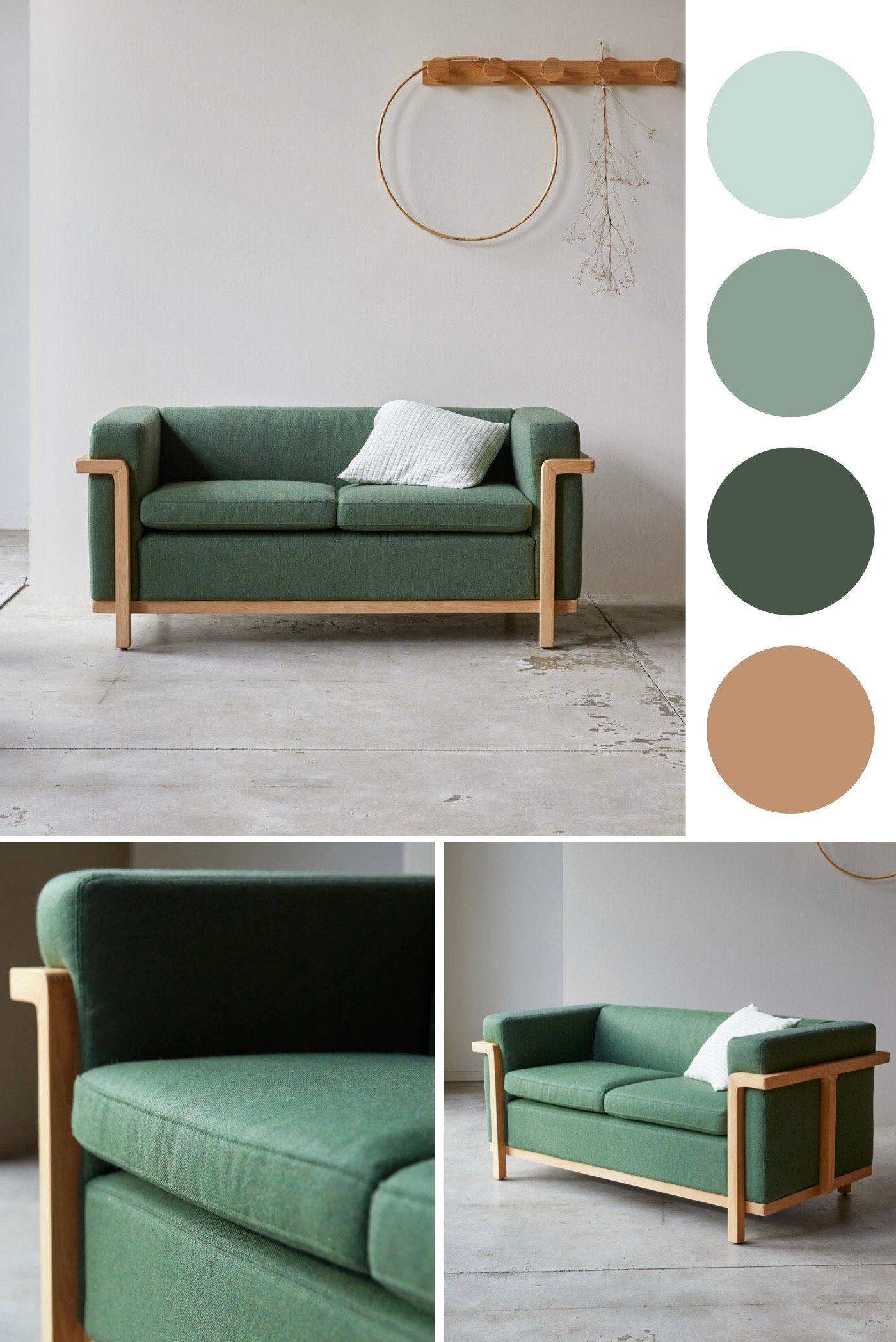 comment choisir canapé compact bois massif chic