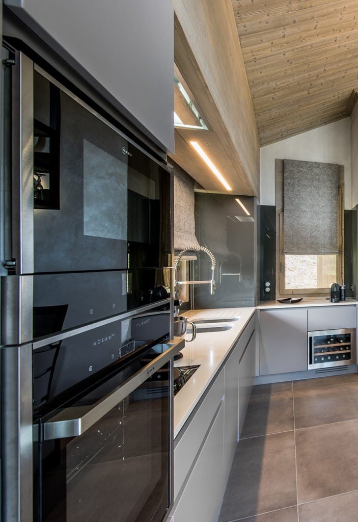 cuisine moderne style industriel gris blog déco