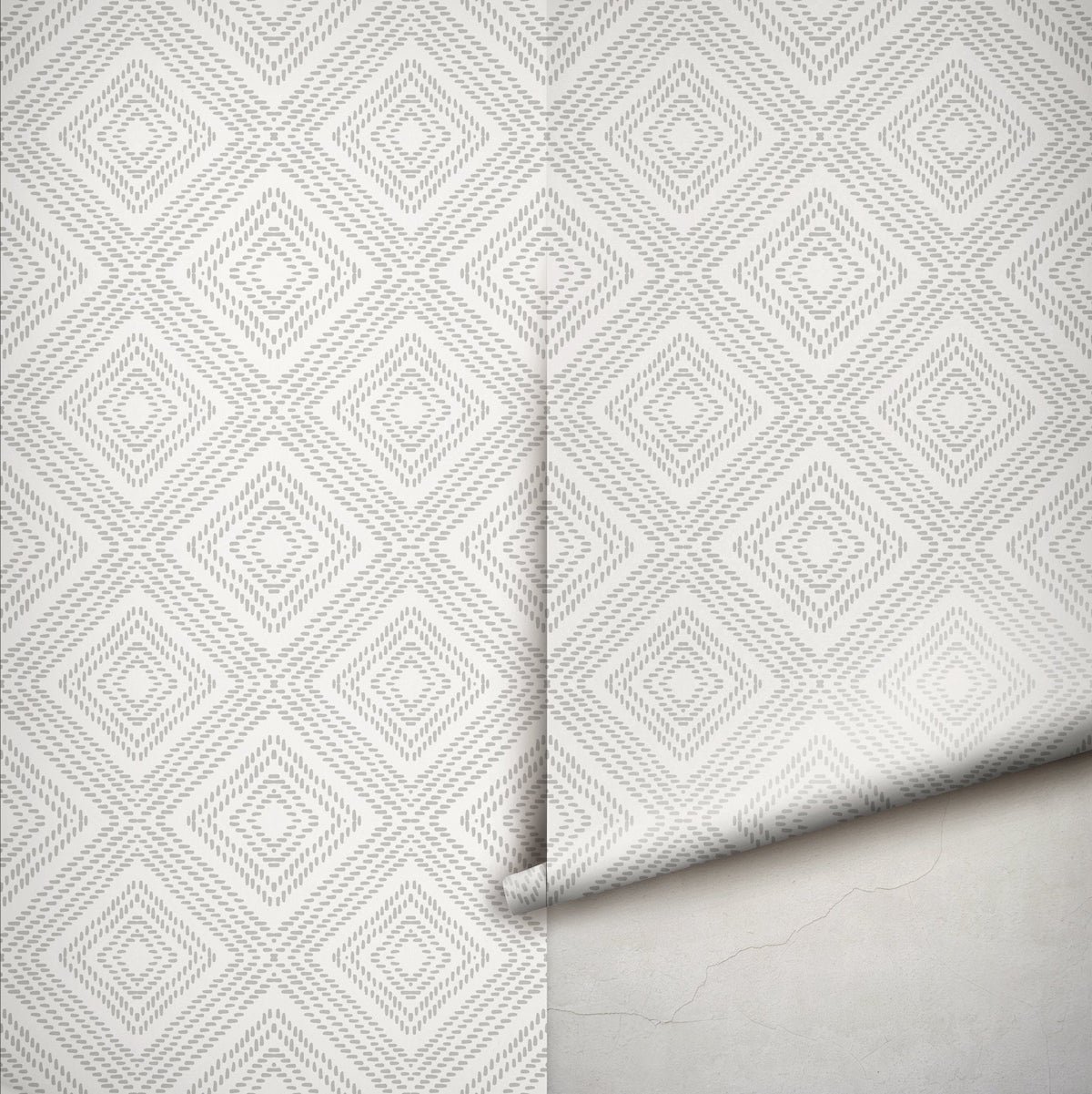 papier adhésif géométrique gris clair idée déco pratique facile à faire