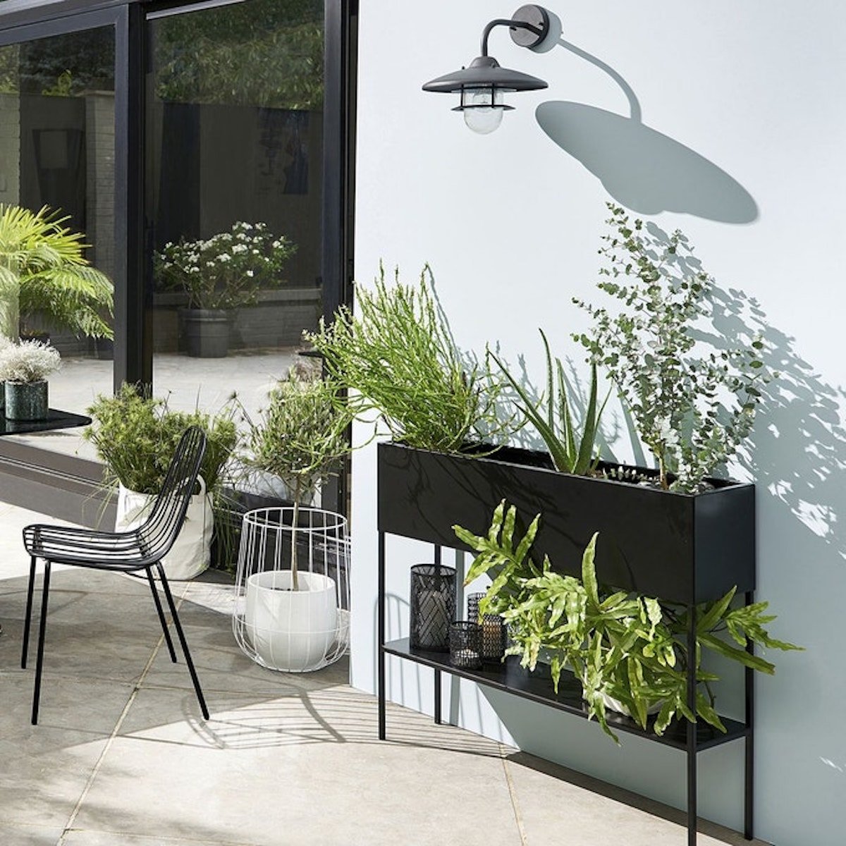 console planteur jardinière laredoute - blog déco - clematc