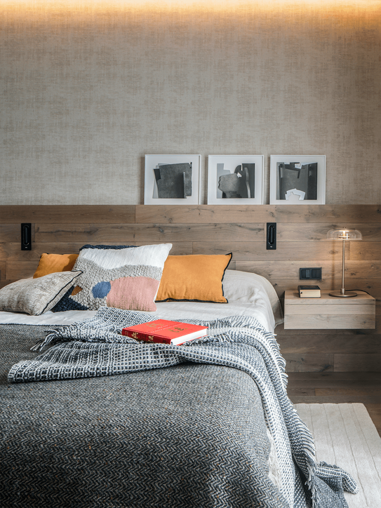 chambre refuge bois décoration intérieur - blog clem around the corner