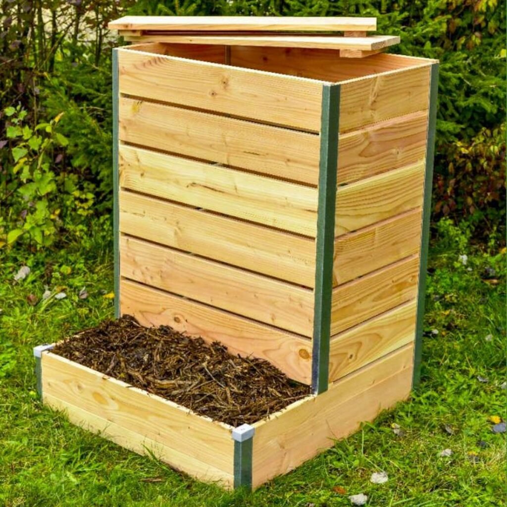 composteur en bois nature et découverte - blog déco - clematc
