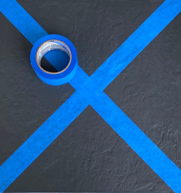 ruban adhésif masquage bleu bricolage peinture avis