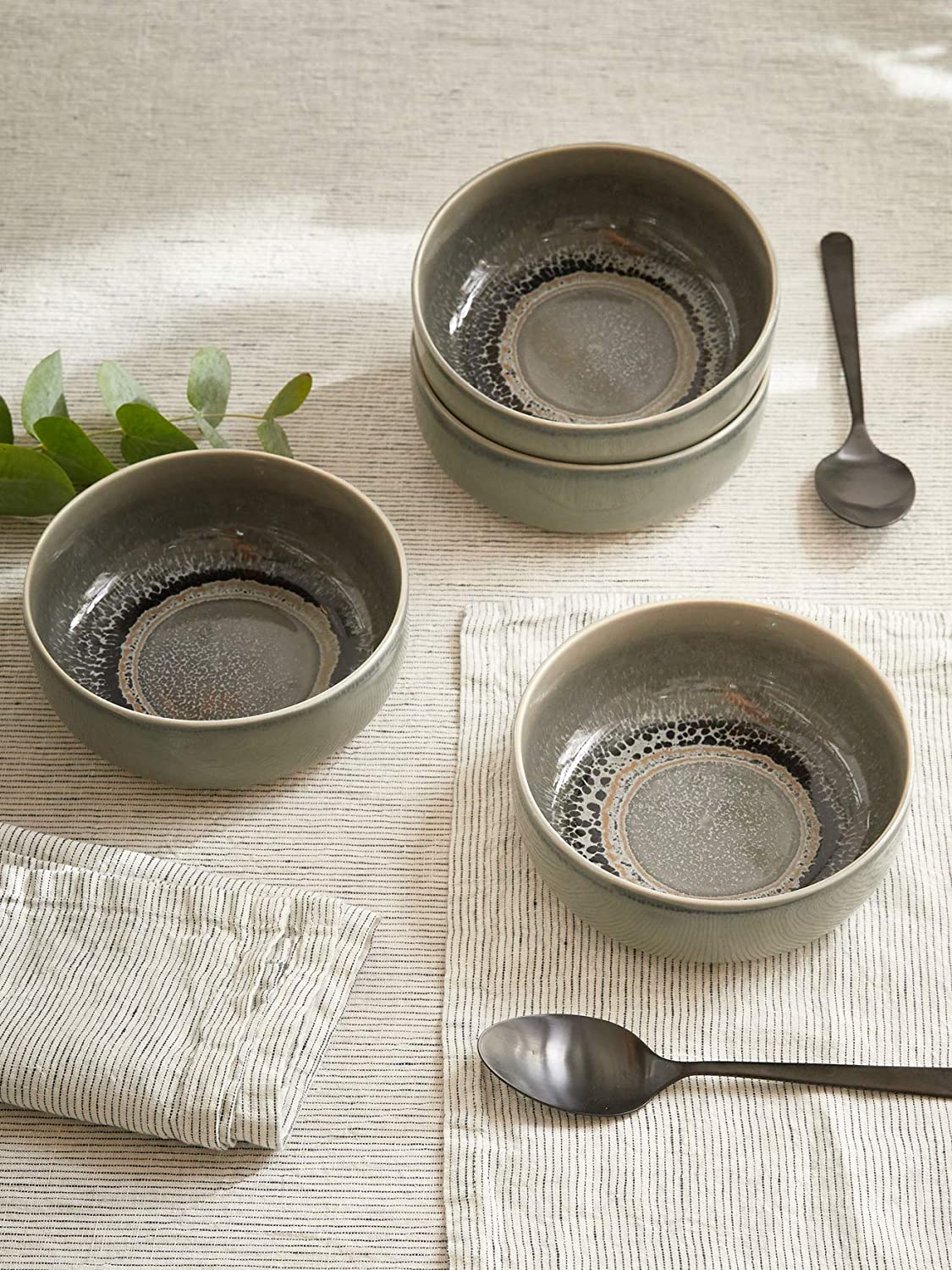 Bol gris vert naturel déco artisanale naturelle deco intérieure