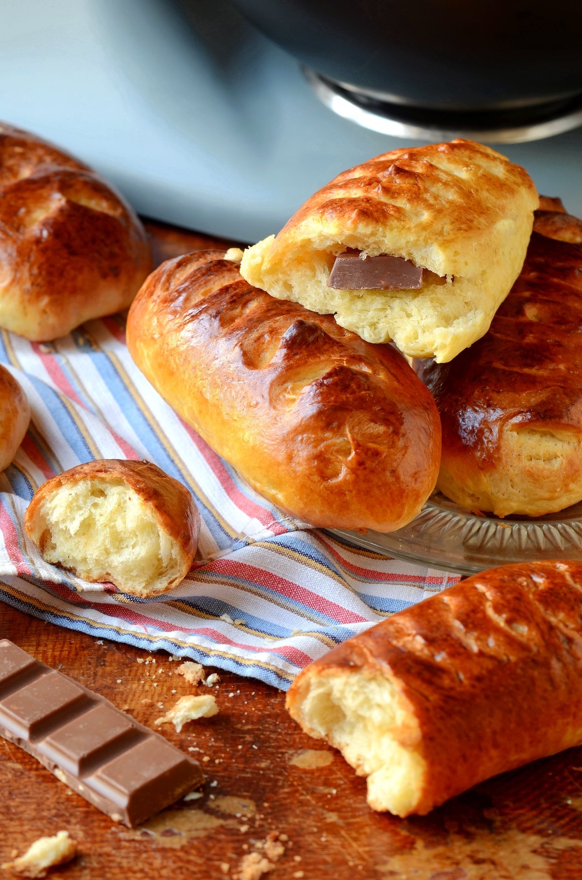 Recette petits pains au lait moelleux chocolat gouter enfant