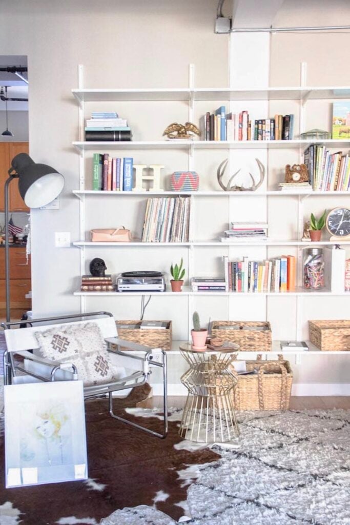 salon accumulation tapis loft bohème new york