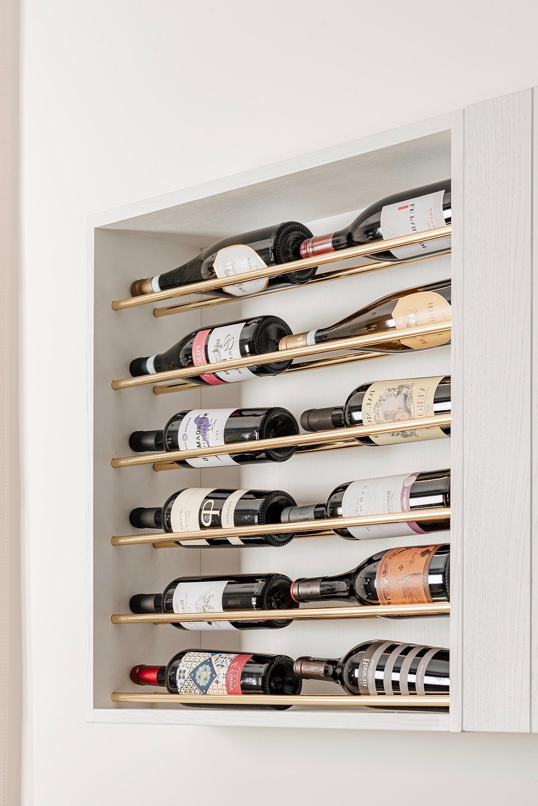 porte-bouteille original sur-mesure design niche