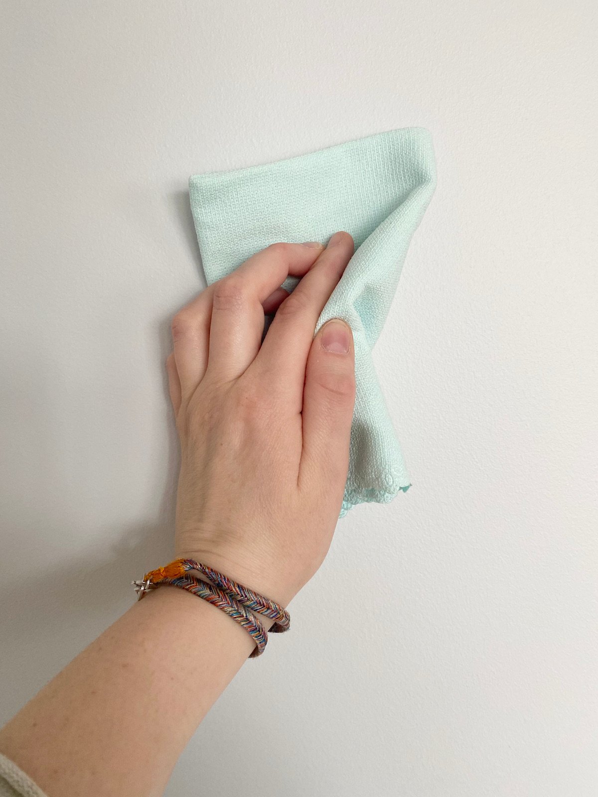 nettoyer facilement mur chifonnette microfibre h2o