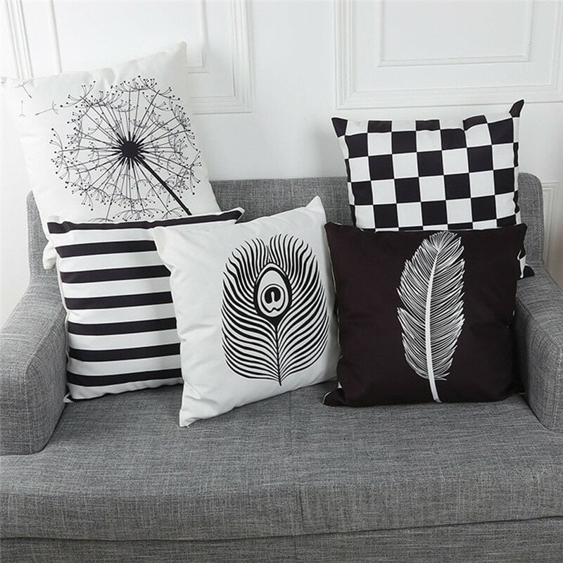 coussin salon gris deco sobre