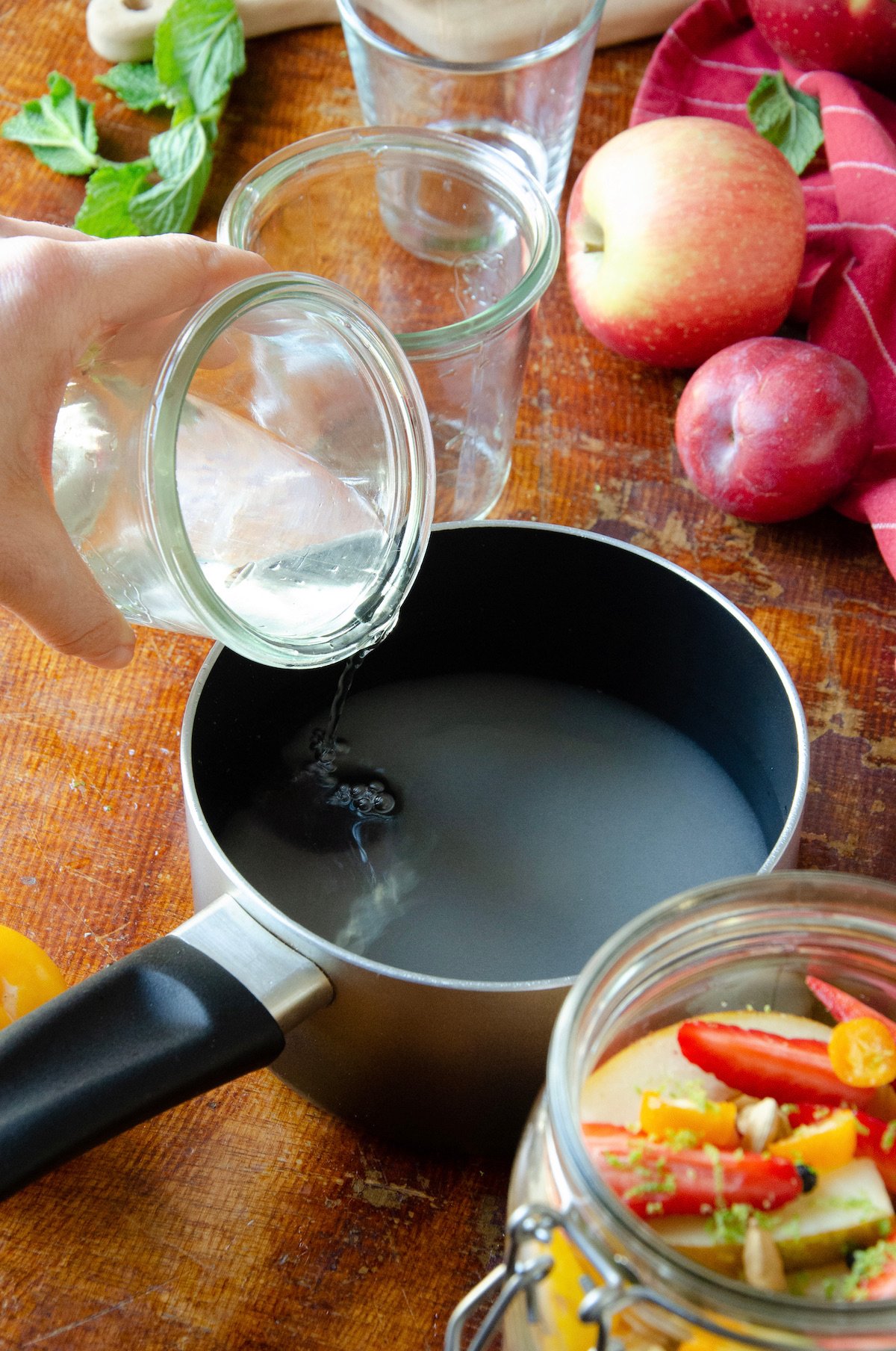 réussir la fermentation pickles en pot vinaigre eau salée