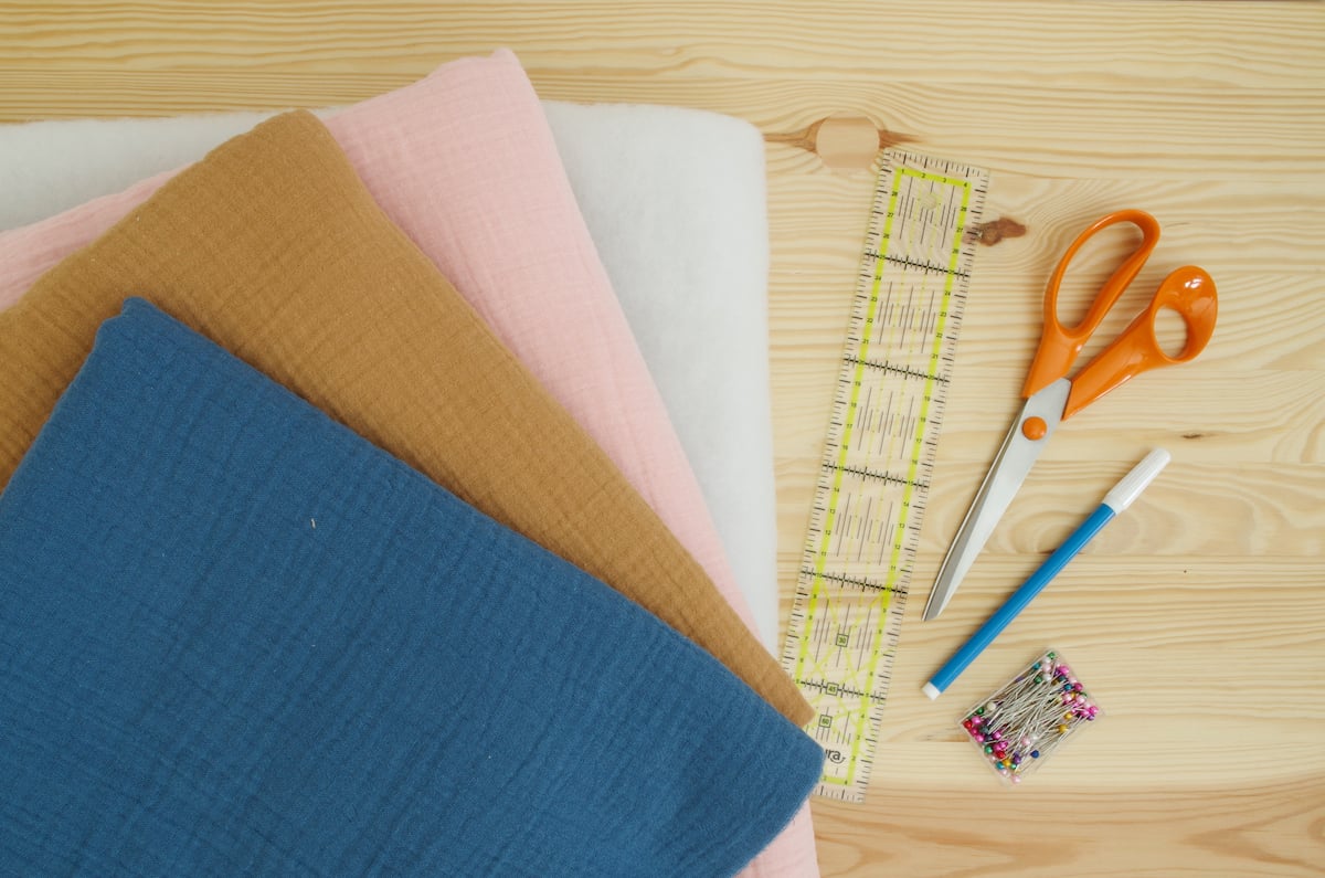 tapis d'éveil fait main pour bébé diy couture matériel nécessaire