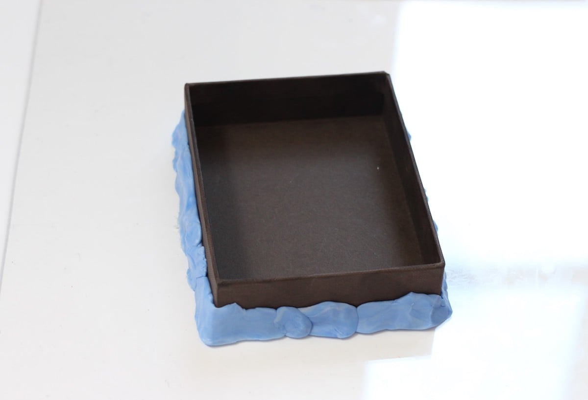 comment former moule en pâte moulage cadre minimaliste résine