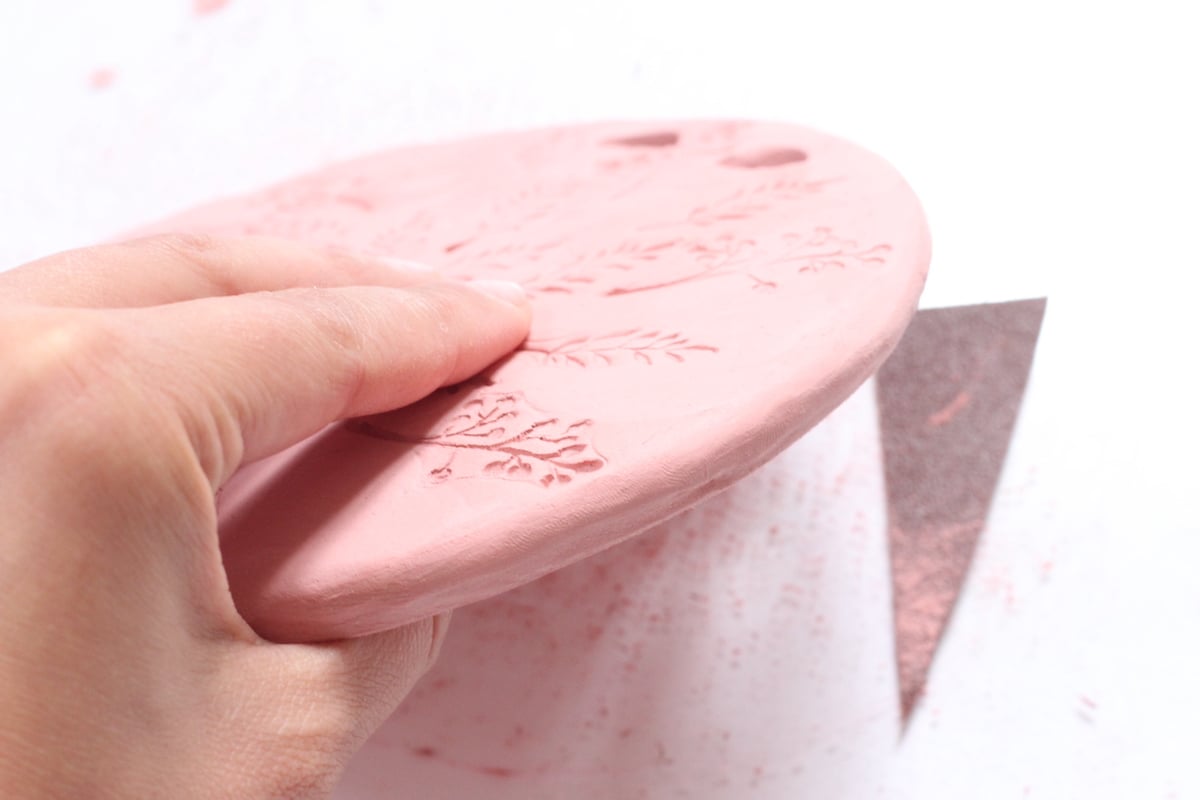 dessous plat argile autodurcissante diy - blog création déco