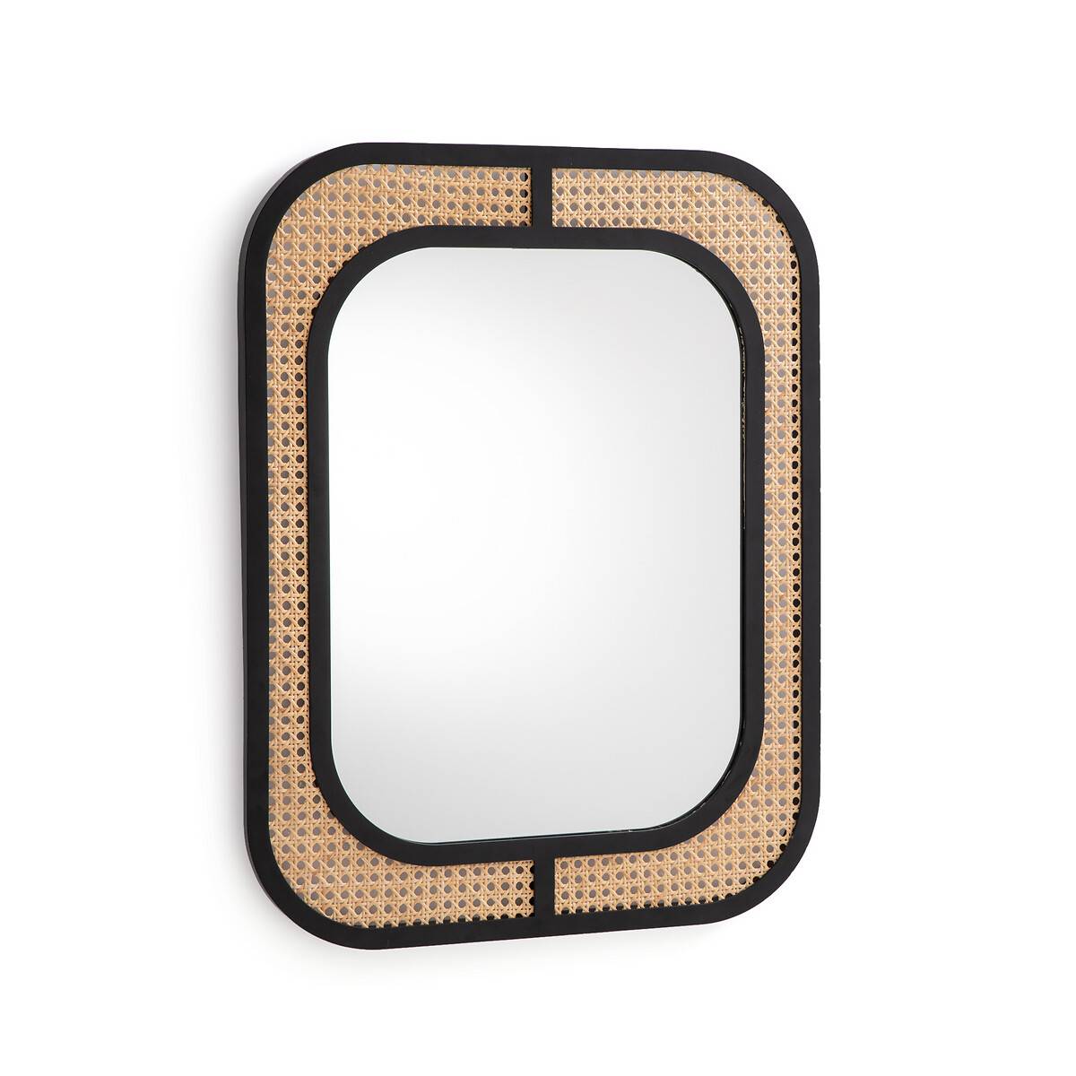 miroir original rétro bicolore rectangulaire design