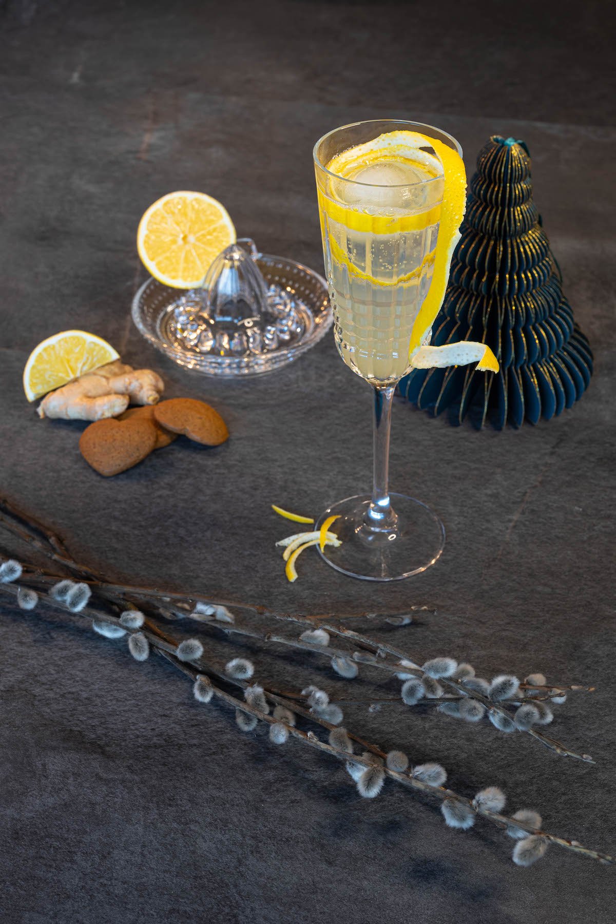 recette cocktail sans alcool citron pétillant gingembre frais