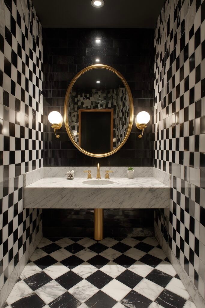 wc originaux lave main luxe hôtel laiton