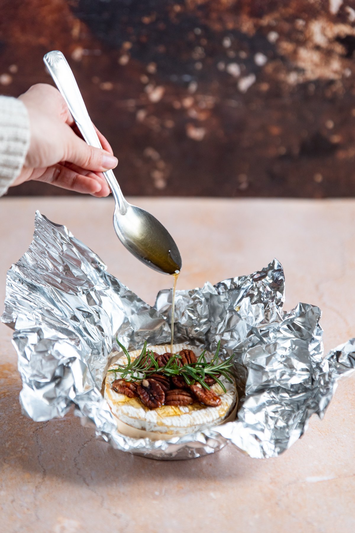 idée recette barbecue fromage fondu papier alu