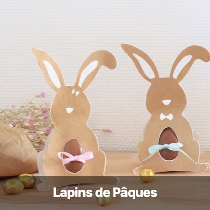 décor Pâques diy à faire soi-même pochette chocolat