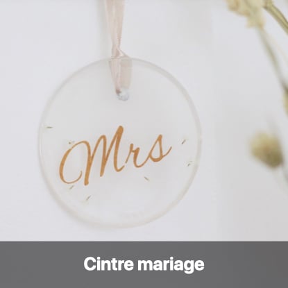 cintre mariage marié monsieur madame activité manuelle