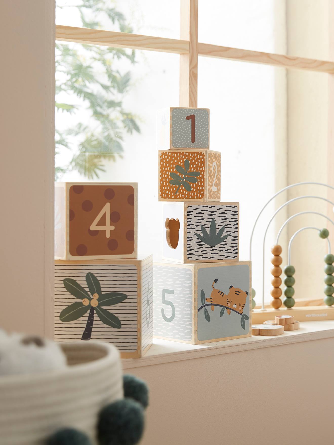 premier cube pour apprendre à compter