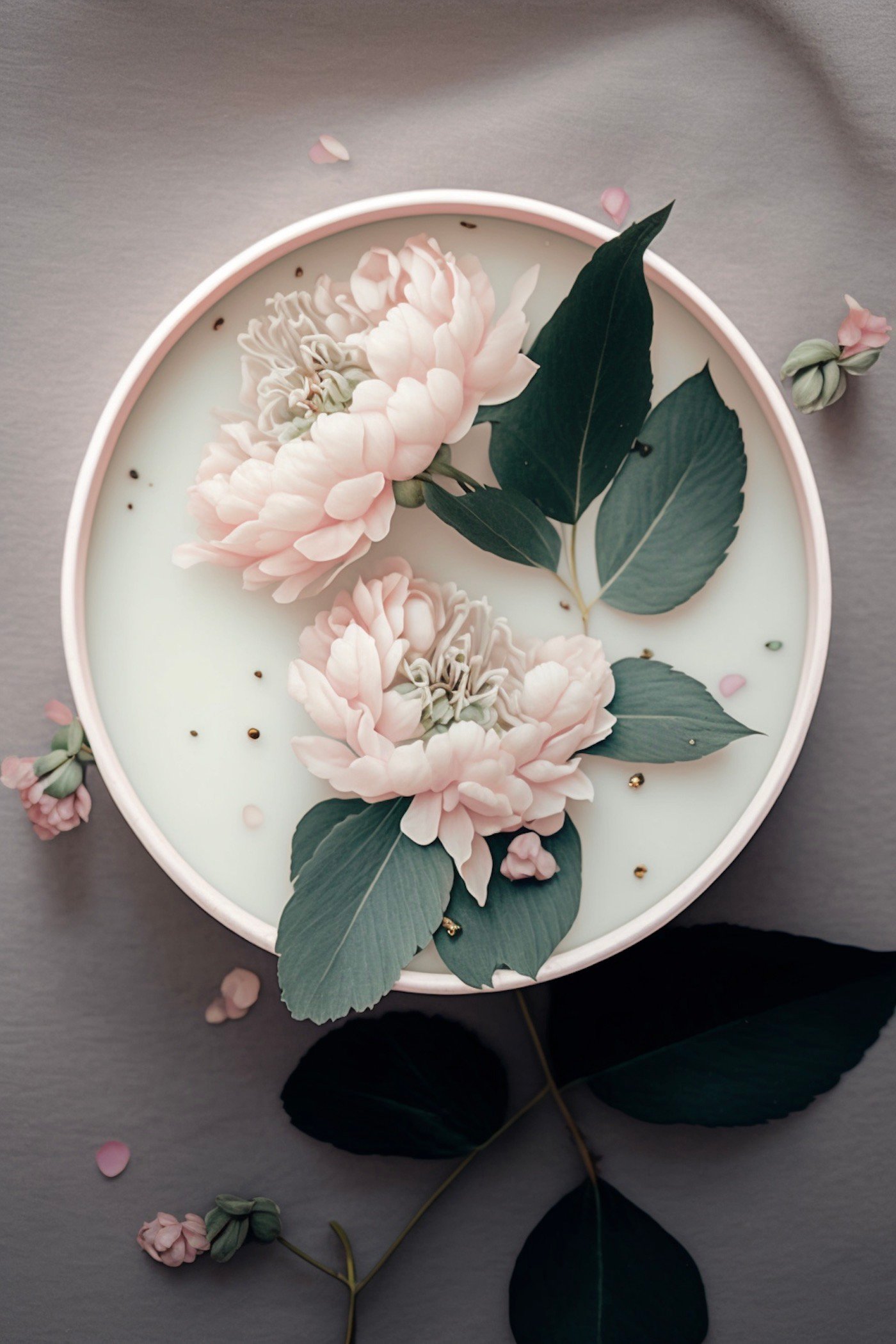 recycler bouquet fleurs mariage diy bougie parfumée