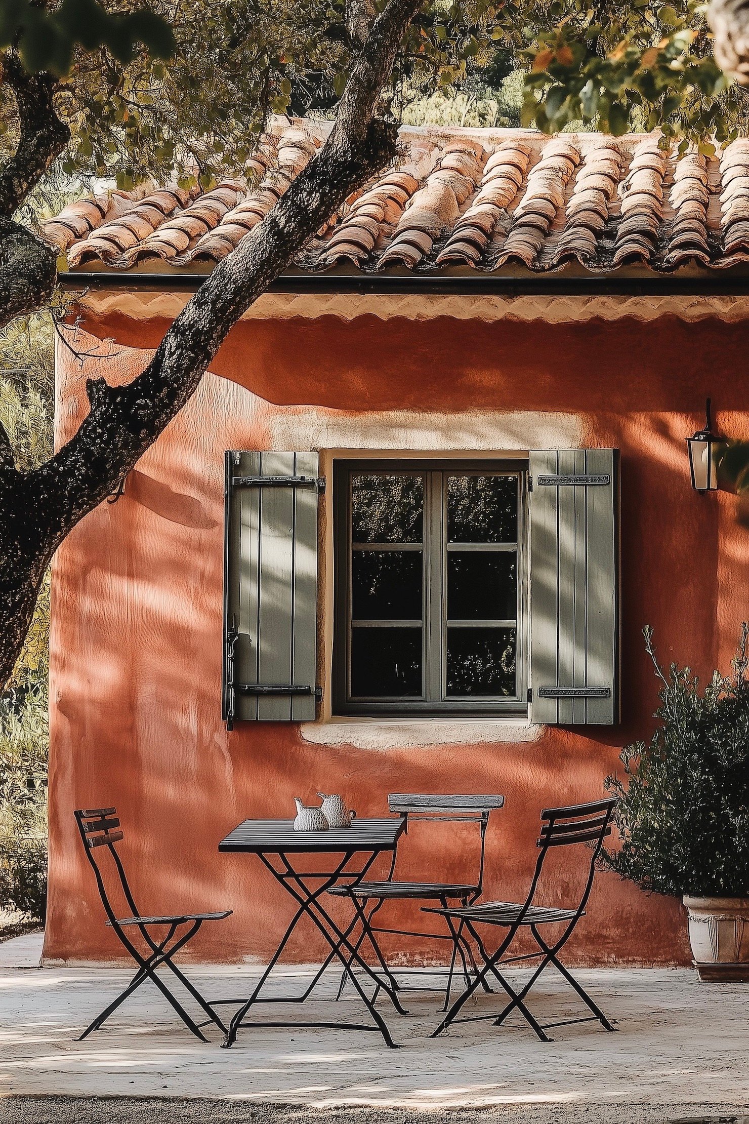 idée déco volets couleurs maison Sud de la France