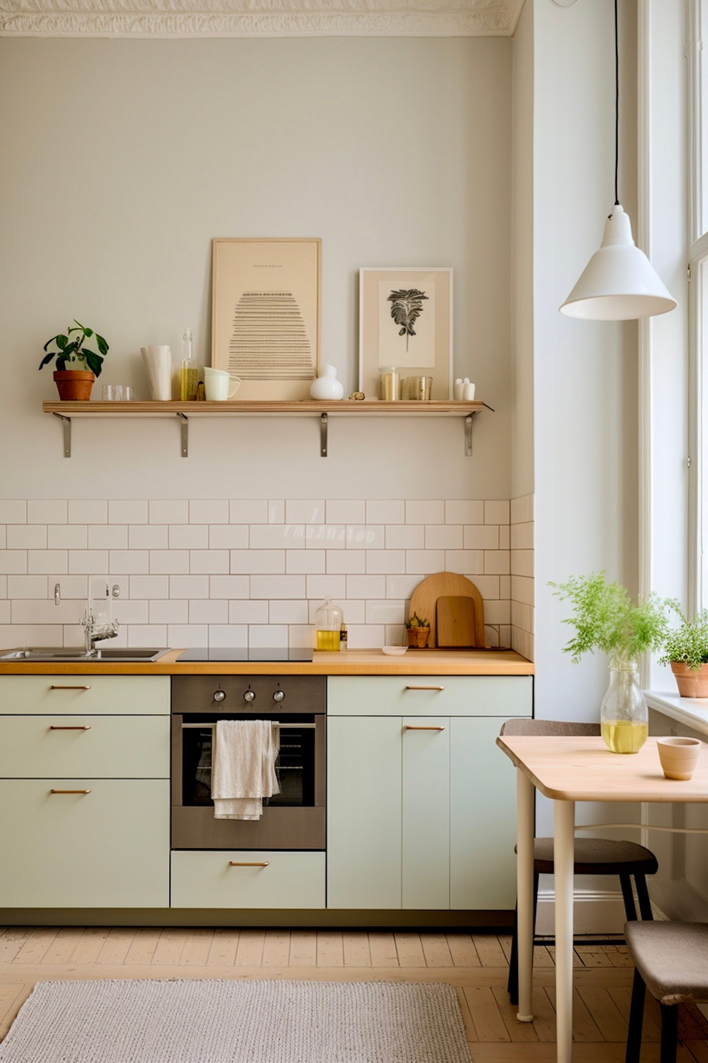 comment aménager coin repas petite cuisine studio