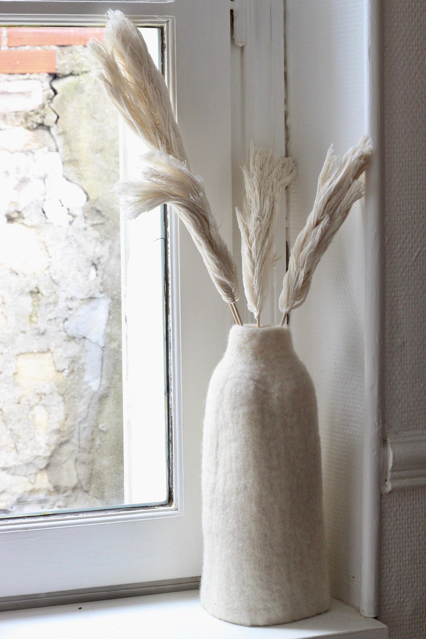 brin herbe pampa diy en coton