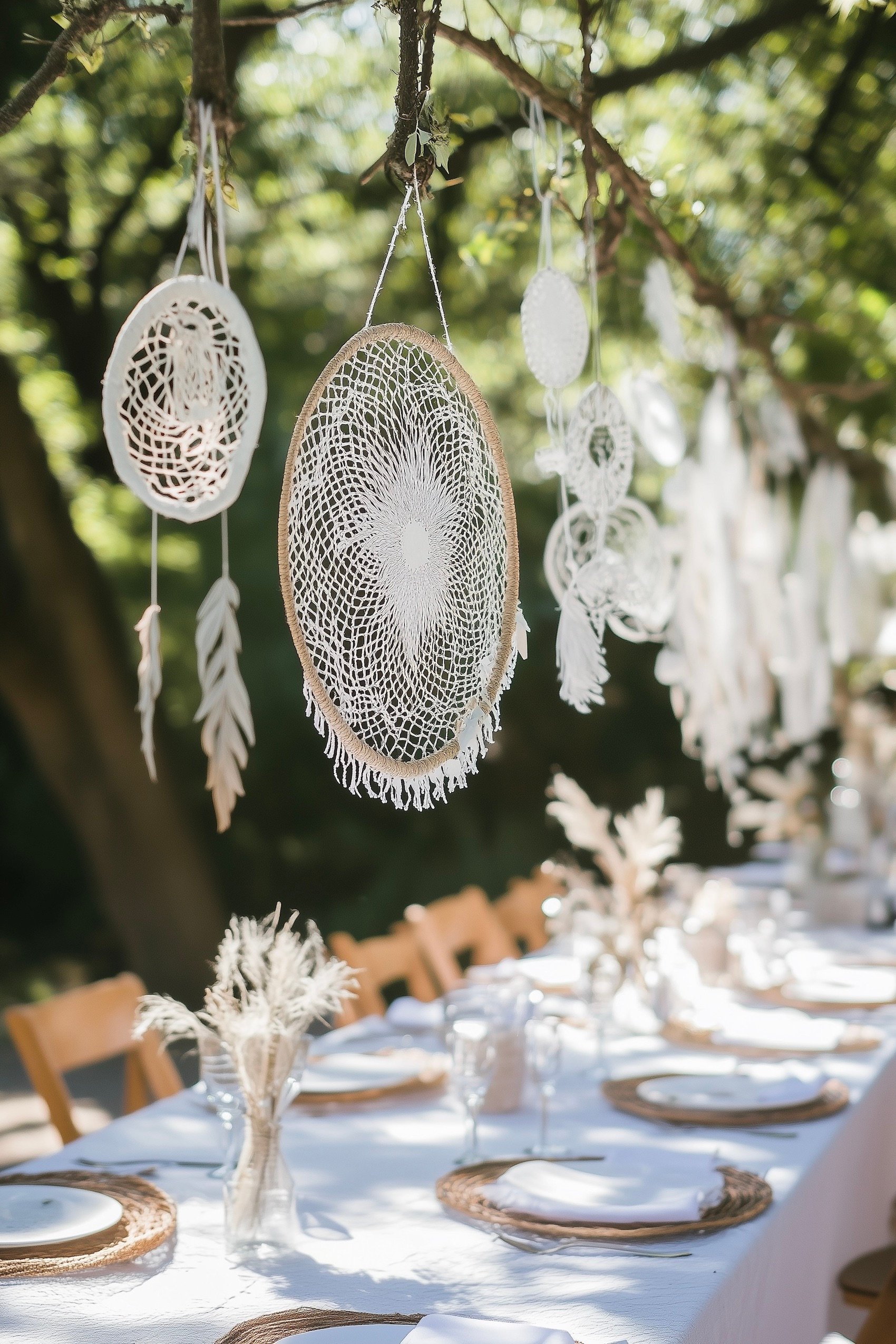 déco mariage bohème diy mandala