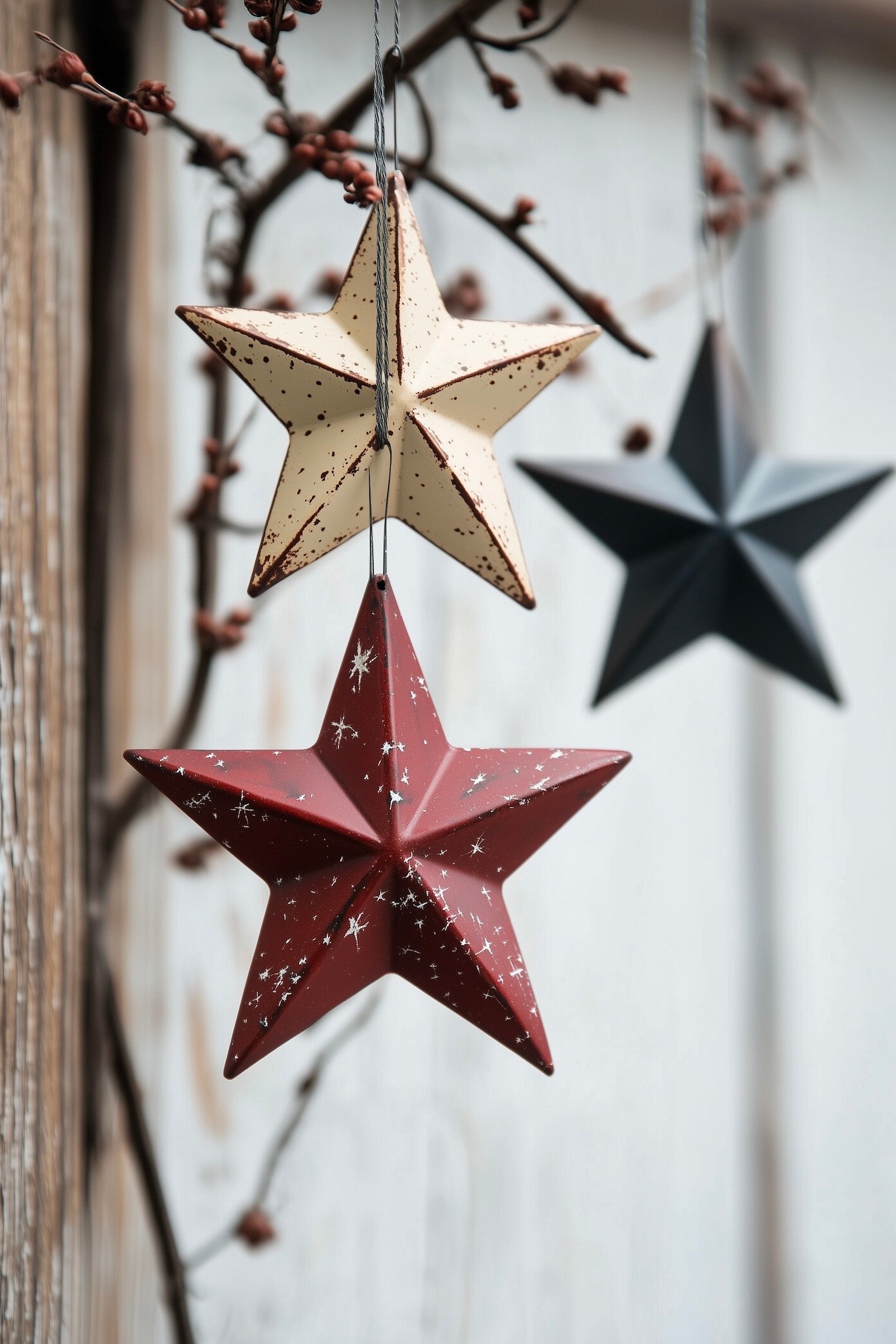 upcycling déco étoile métal DIY