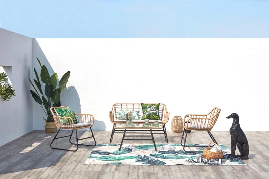aménagement extérieur astuces décoratrice terrasse cosy