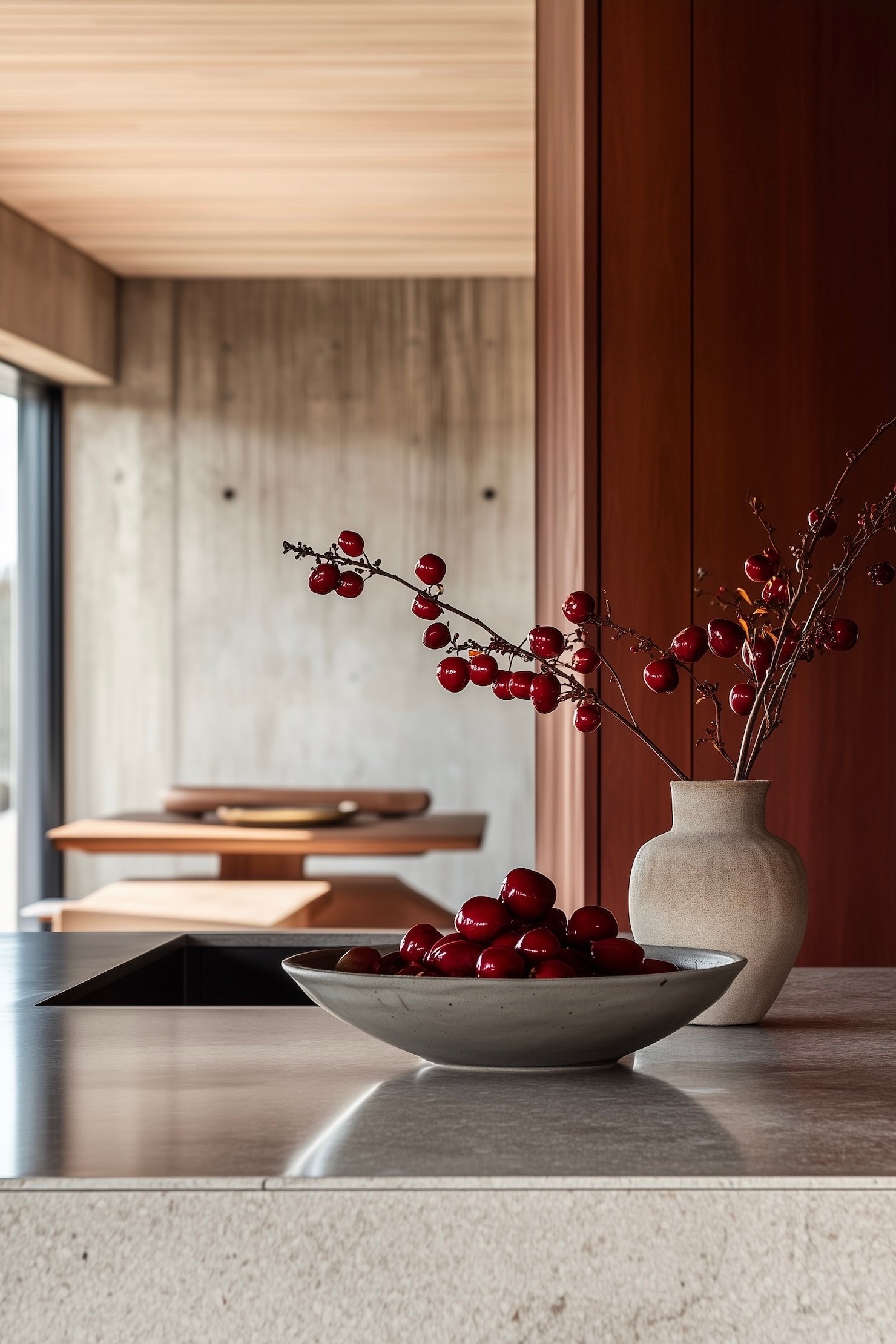 décoration brut définition pierre béton