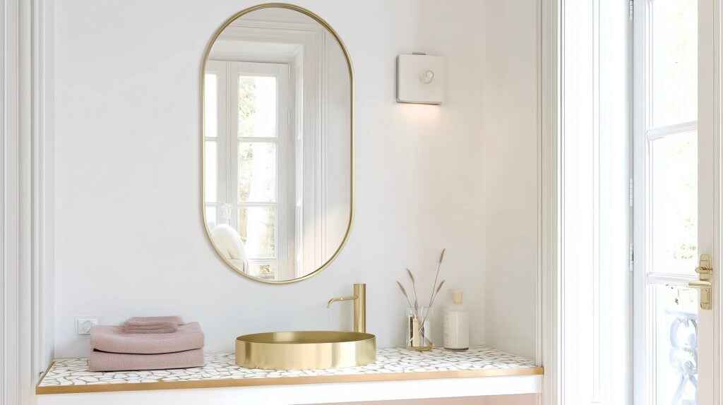 miroir Maison du Monde comparatif oval