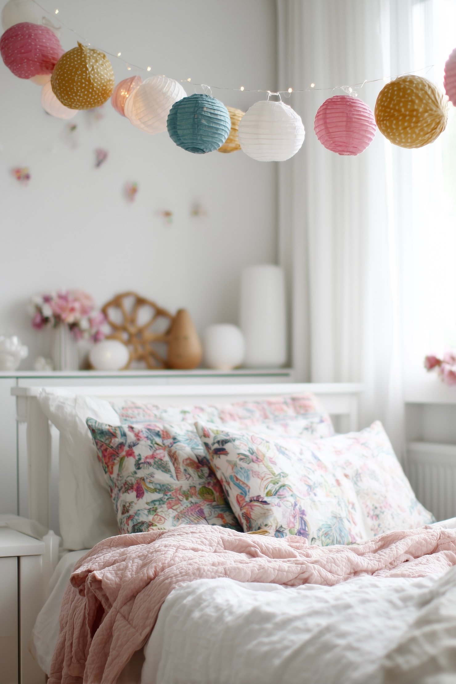 chambre ado fille apporter couleur
