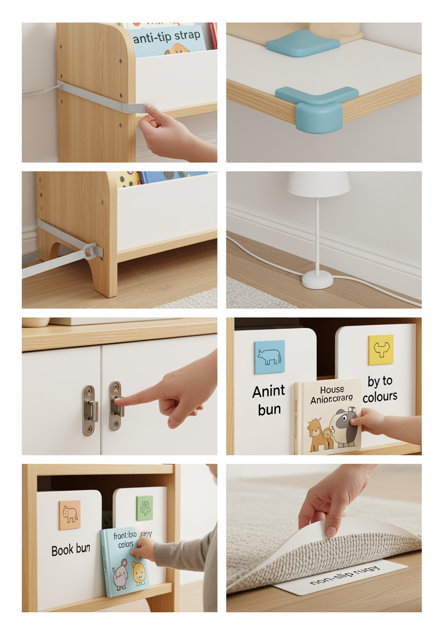 Sécurité, autonomie et rangements adaptés