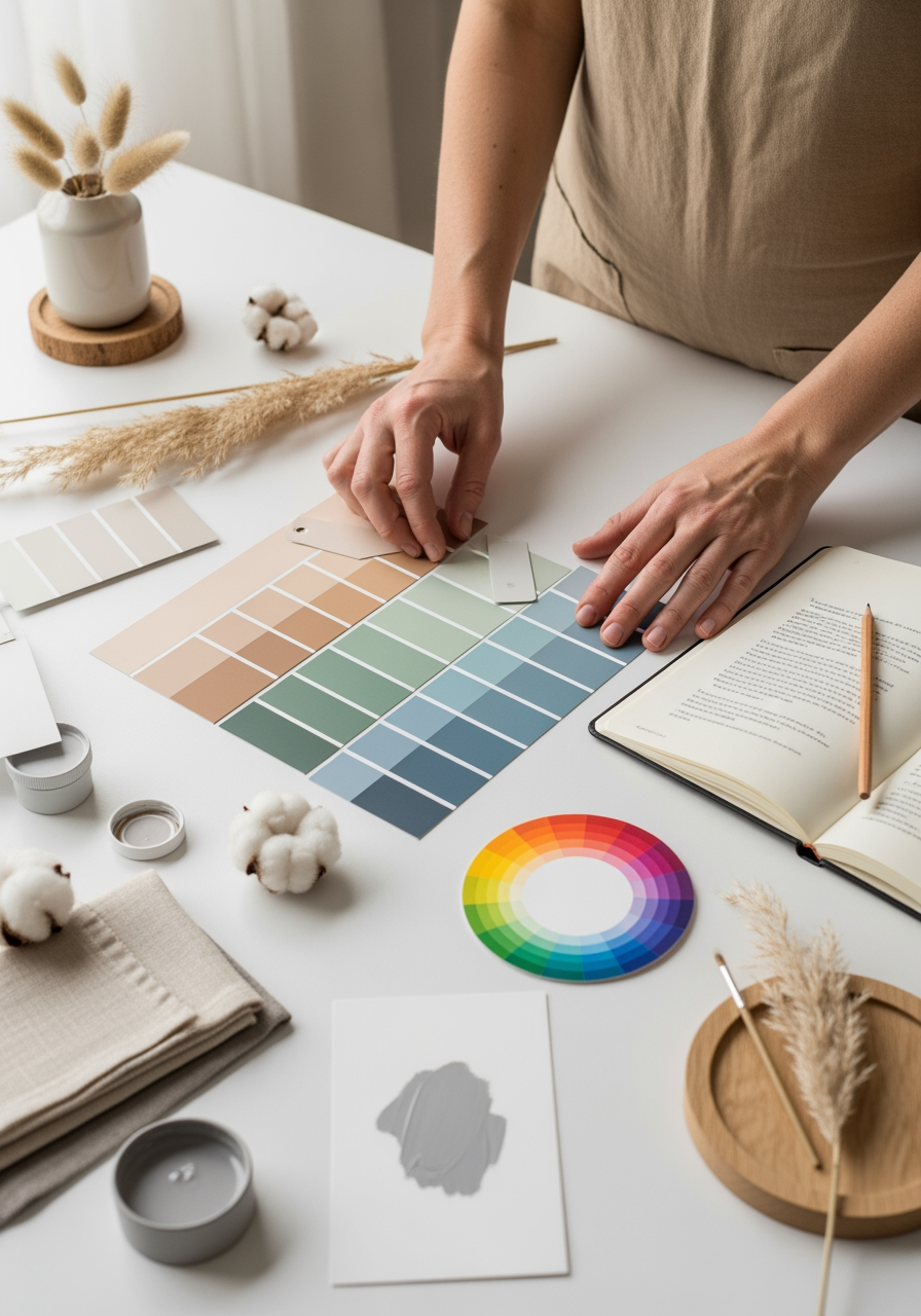 Comment choisir une palette de couleurs pour une chambre apaisante