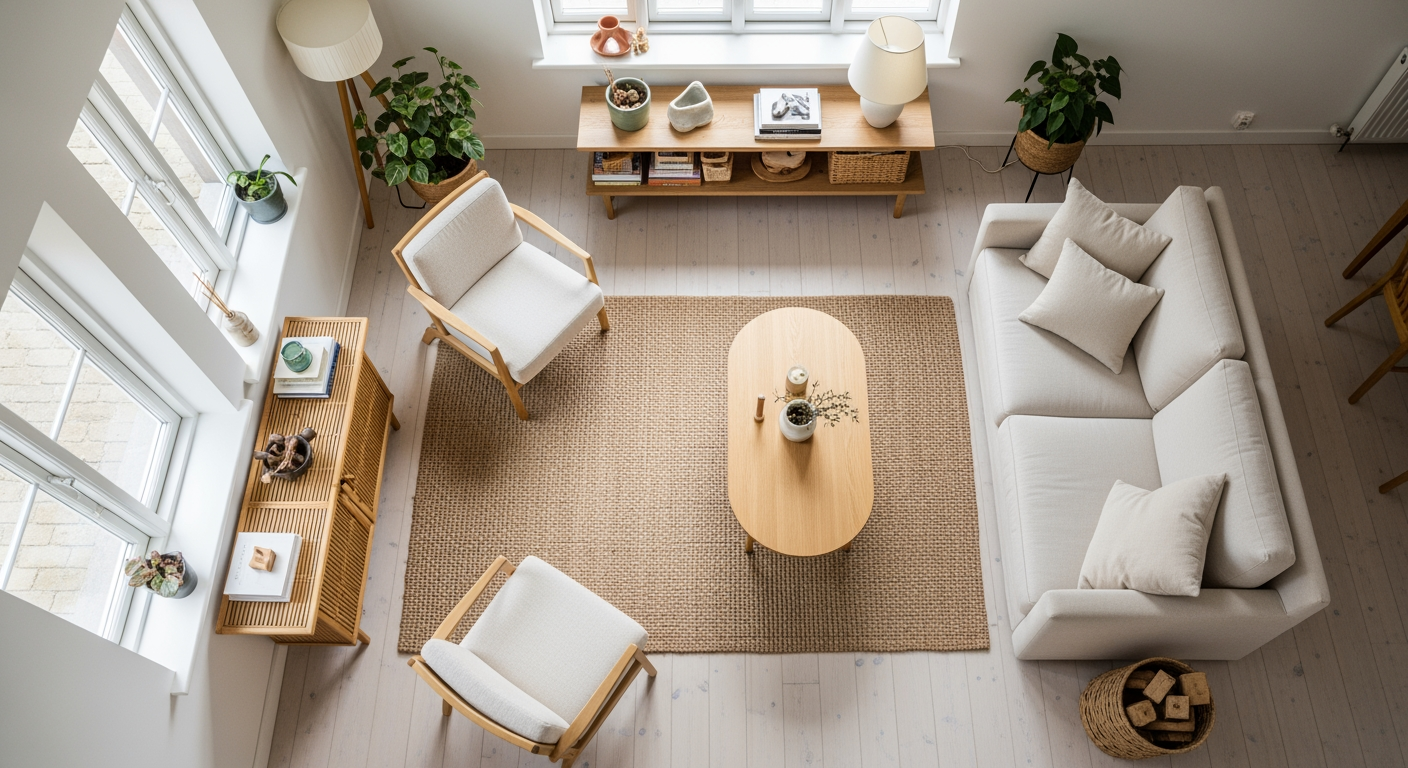 Tendance scandinave pour un salon pas cher : le guide 2026