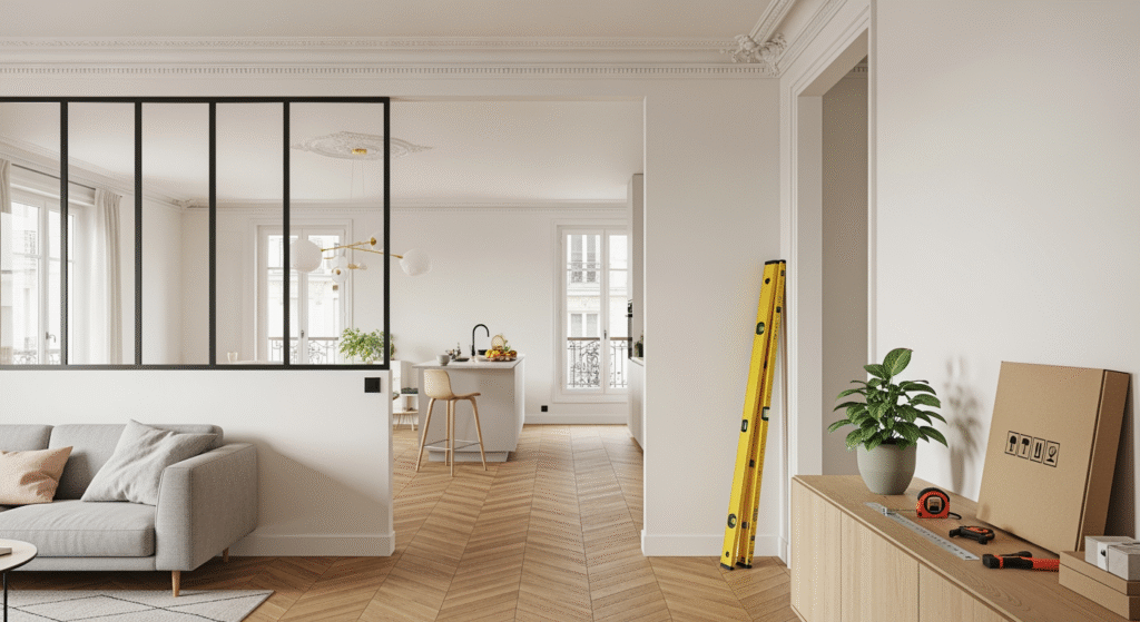 Verrière intérieure sans gros travaux : le mode d'emploi