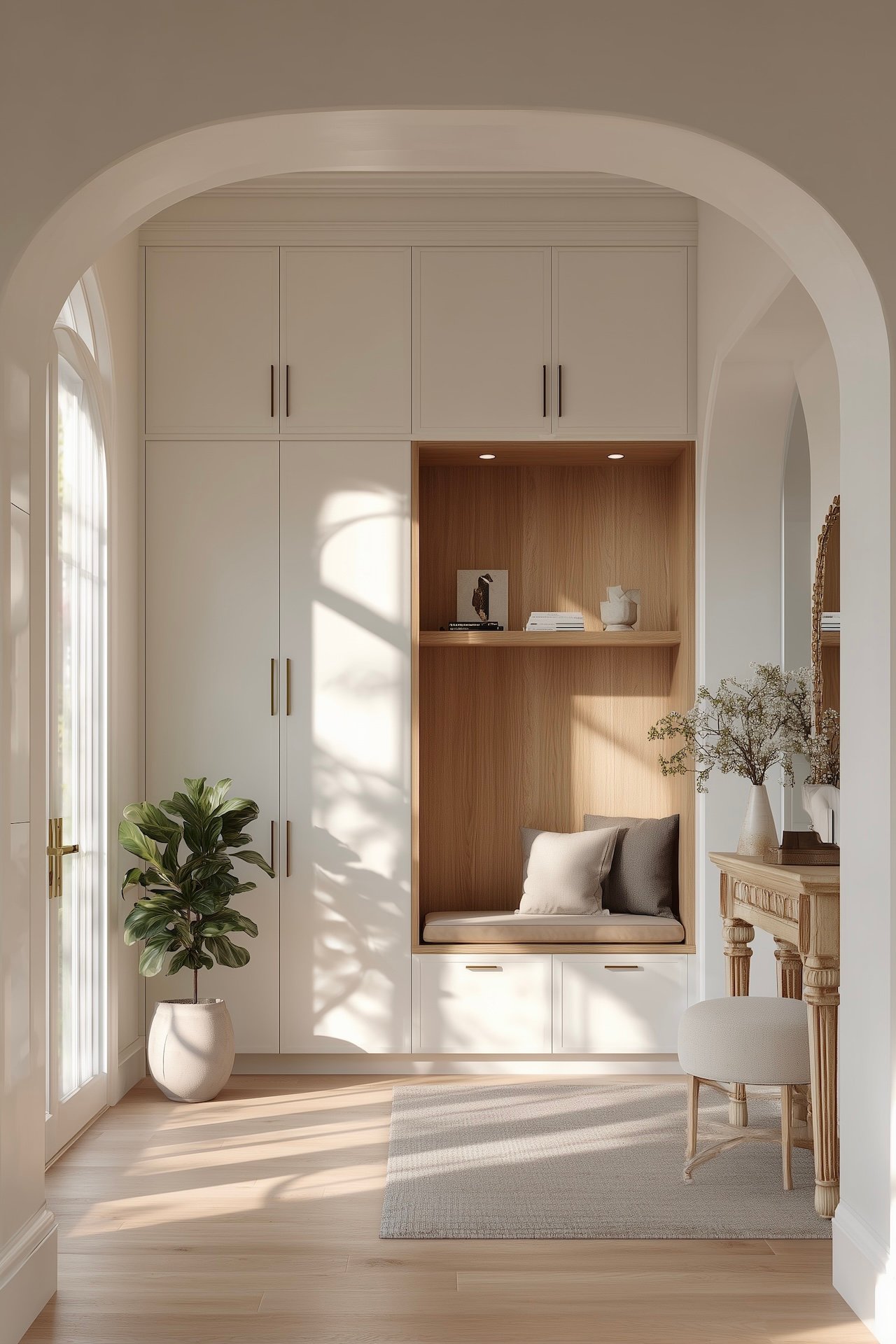 apporter cachet entrée mobilier d'époque