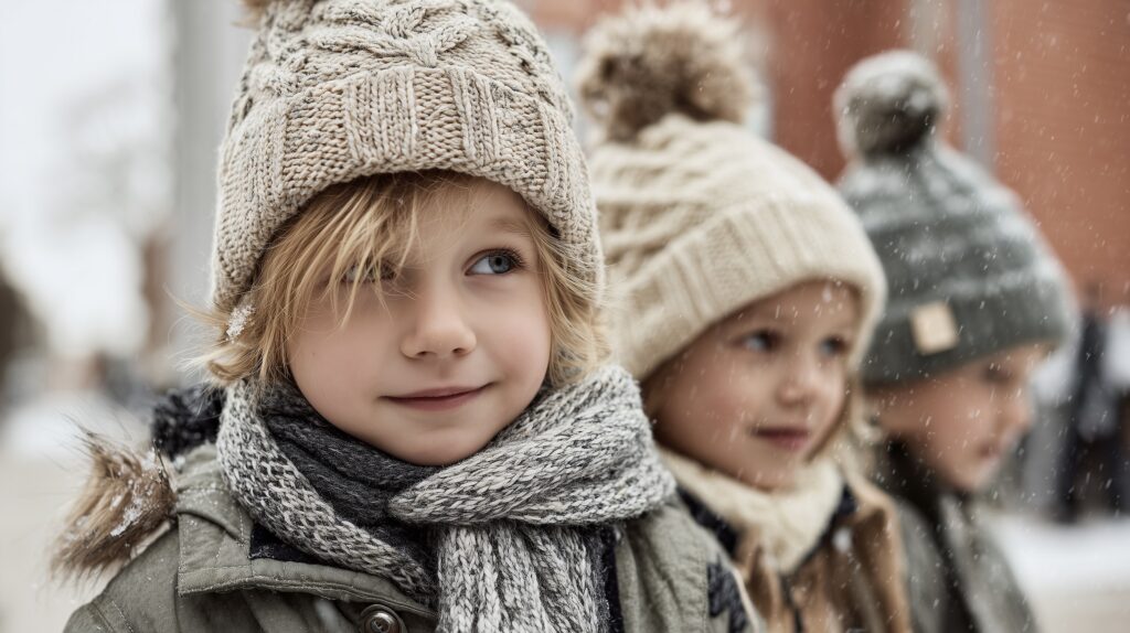 comment bien habiller enfant hiver neige