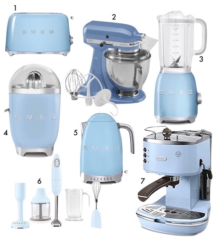 electromenager ustensile de cuisine retro clair design blog clem around the corner